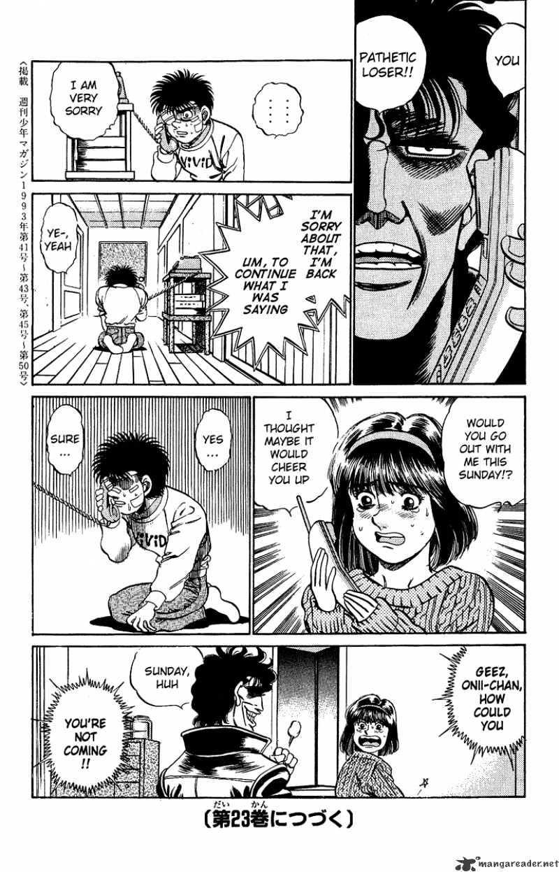 Hajime no Ippo: Fighting Spirit, Chapter 196 image 19